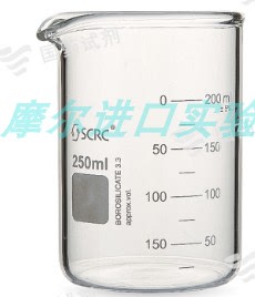 国药SCRC厚壁烧杯250ml