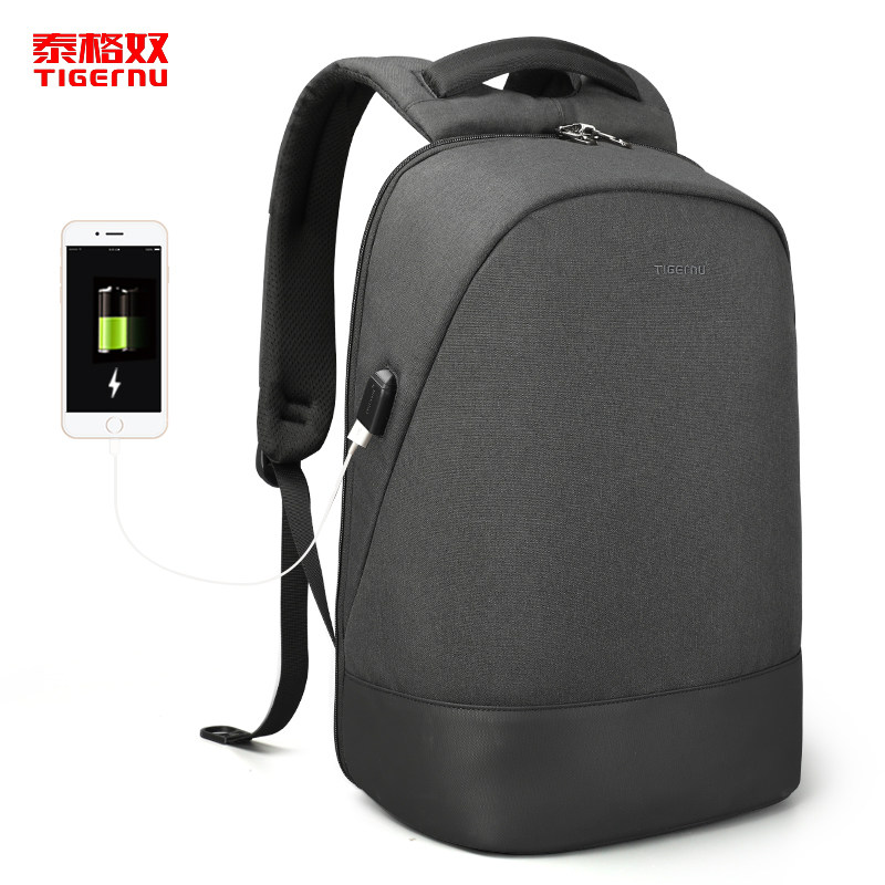 笔记本双肩包15.6寸防盗防水商务14寸男大容量学生书包旅行背包适用于华硕华为惠普联想苹果戴尔游戏本电脑包