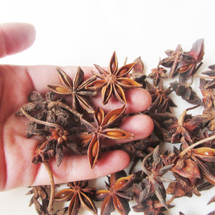 正宗广西大红八角五香好大料少籽碎大小茴香香叶调味佐料500g散装