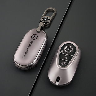 适用奔驰GLC300L钥匙套2024新款E300L车C260L扣C200L壳S级EQE男性