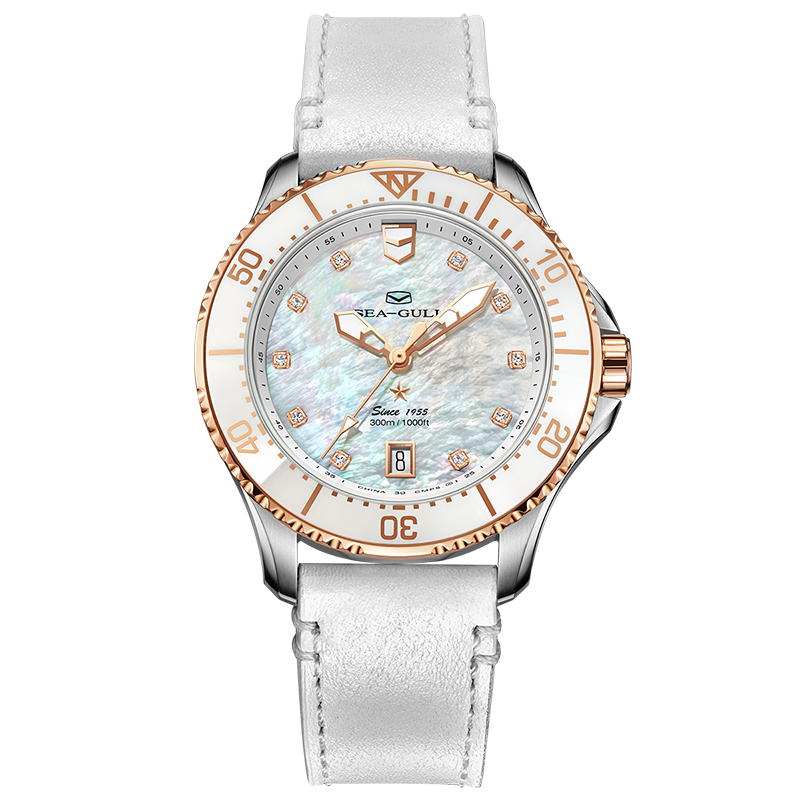 海鸥表潜水运动商务女表