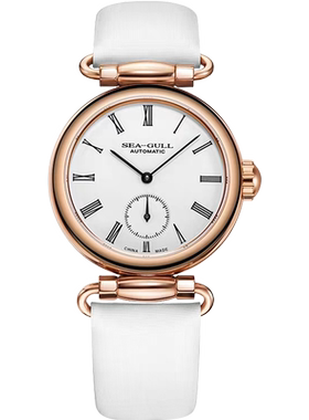 Seagull海鸥手表女士时尚潮流自动机械表小三针防水腕表6065L