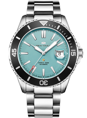 海鸥表海洋系列新款潜水运动商务自动机械表男士腕表1523A