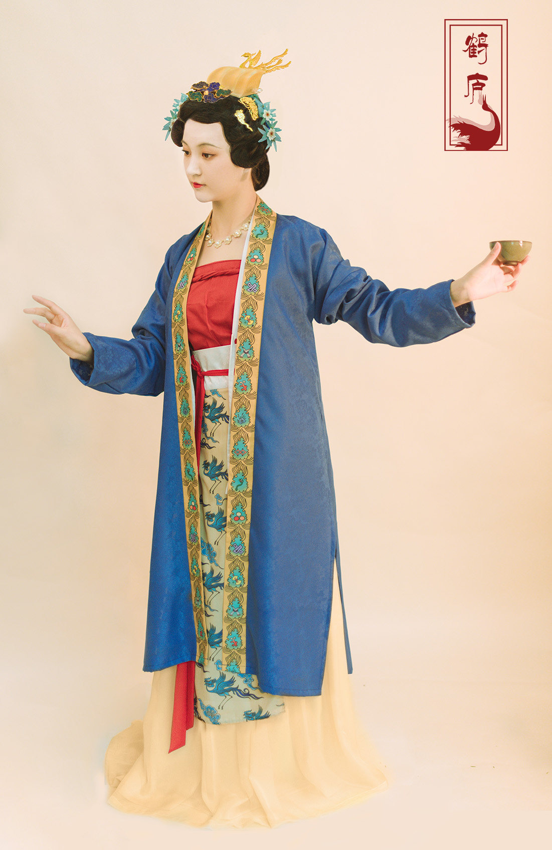 학집의 한푸 - 당보호의 여인화 복원 - [왕수궁 여배우 사진 2]