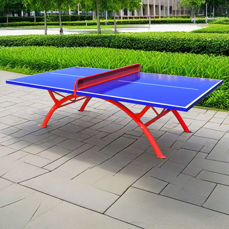 美卡龙SMC标准室外乒乓球台户外防水防酸雨防晒乒乓球桌案抗老化