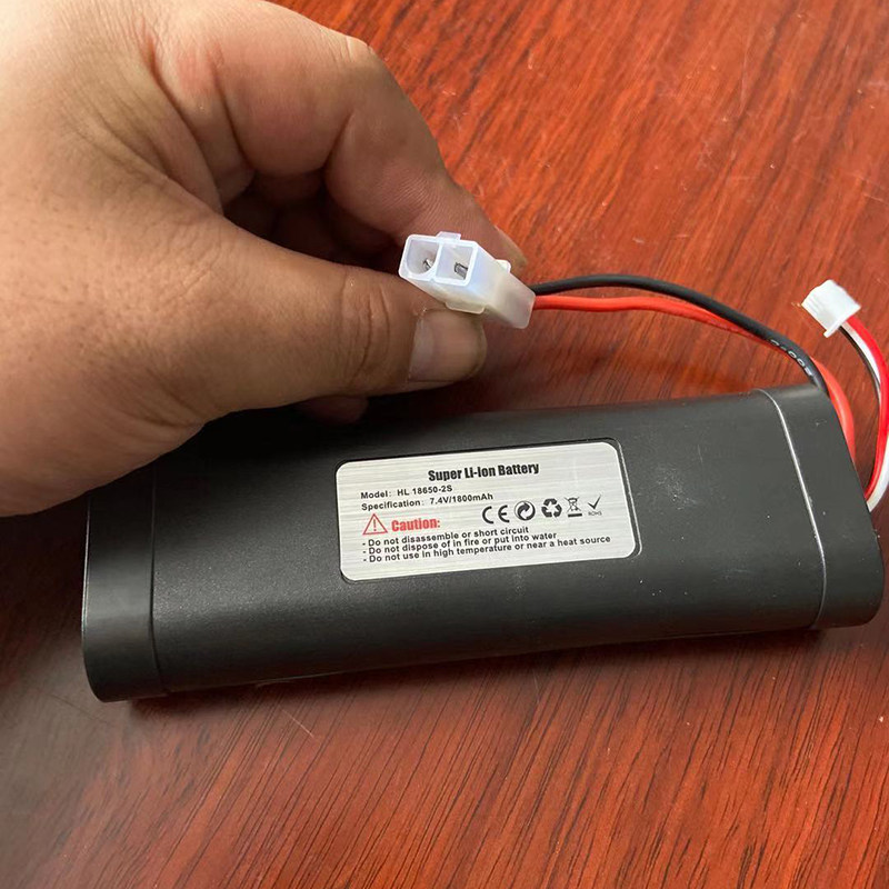 7.4v6000mah高倍率18650锂电池4节长条儿童坦克玩具车大田宫接头