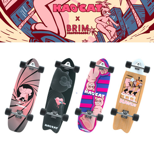 BRIMxKAOCA联名款陆地冲浪板