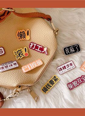 趣味创意搞笑绝绝子胸针衣服装饰