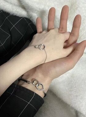 偏爱系列莫比乌斯环情侣手链一对