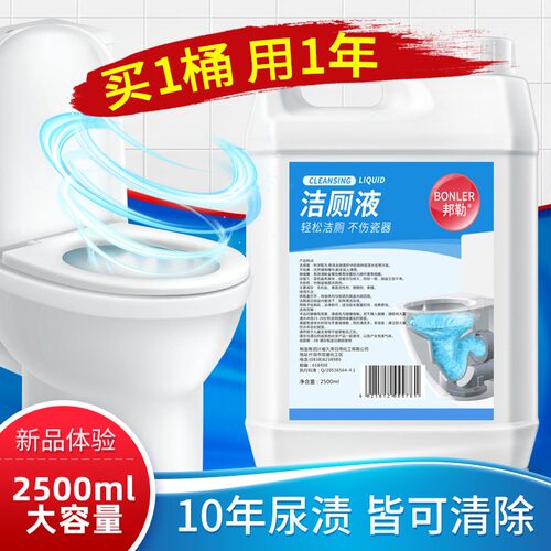 洗厕所除垢去渍马桶清洁剂