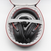 头戴耳麦收纳包适用极度未知飓风3阿尔法 罗技GPRO电竞游戏耳机盒