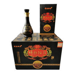 包邮内蒙特产科尔沁王酒归流河酒42度黑珍珠纯粮酿造浓香型白酒