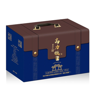 内蒙特产科右中旗高力板马头琴52度礼盒纯粮清香型白酒一箱四瓶装