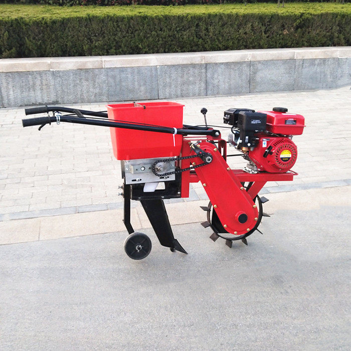 厂汽油微耕机播种施肥机玉米大豆精播机施肥机追肥机单行施肥机一