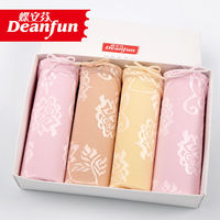 Deanfun/蝶安芬女内裤纯棉档性感透气无痕中腰网纱透明青年女裤头