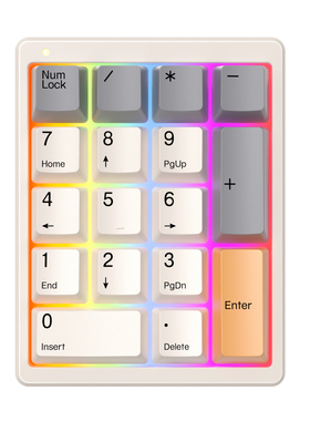 魔蛋（magicforce）MF17自定义版 数字机械小键盘 QMK/VIA可插拔