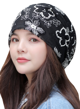 女春秋薄款韩版休闲透气帽子