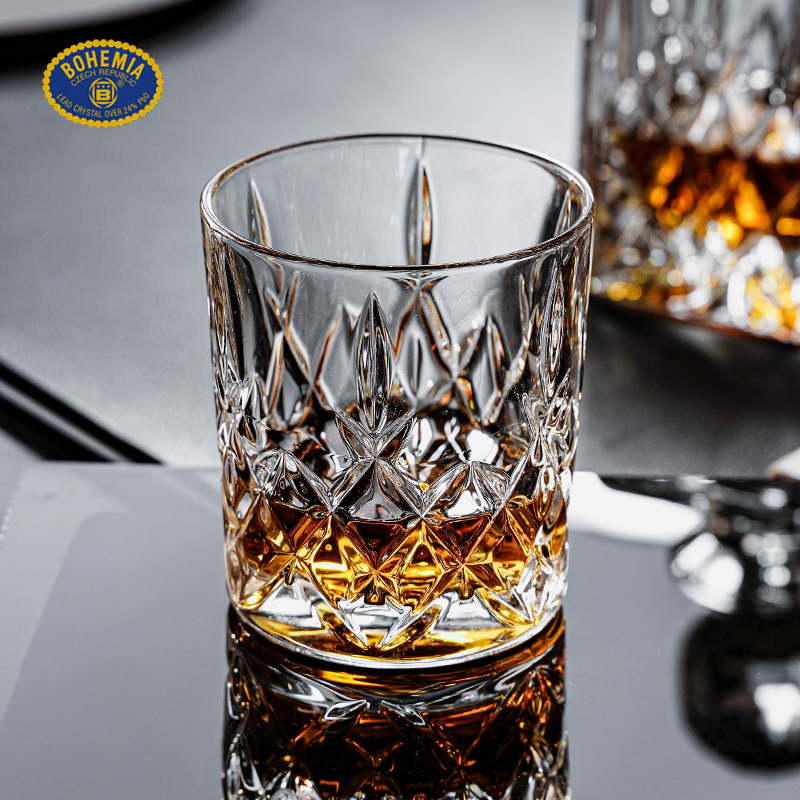 BOHEMIA捷克原装进口水晶玻璃威士忌杯波西米亚烈酒杯洋酒杯套装