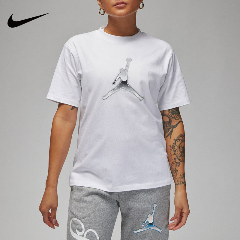 Nike耐克AJ短袖女2023夏季