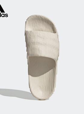 阿迪达斯三叶草男女鞋ADILETTE 22厚底沙滩运动休闲拖鞋潮GX6950