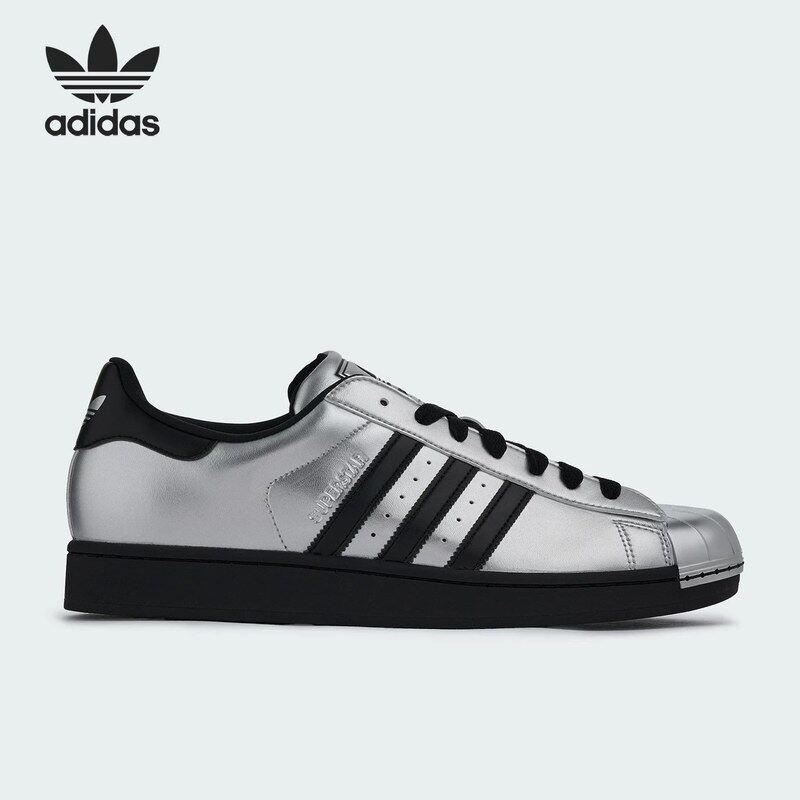 adidas阿迪达斯三叶草男女板鞋SUPERSTAR贝壳头低帮休闲鞋KI9988