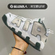 UPTEMPO Nike耐克AIR 男FN6249 96灰白大皮蓬运动缓震篮球鞋 MORE