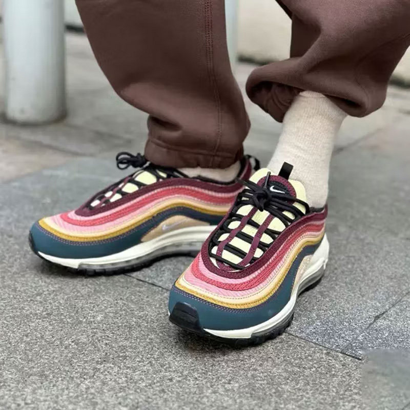 NIKE耐克AIR MAX 97 SE子弹头女子低帮轻便透气运动休闲鞋FB8454