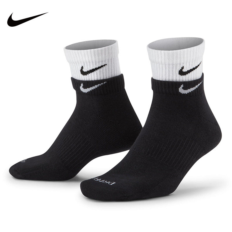 Nike耐克plus训练袜1双夏季速干