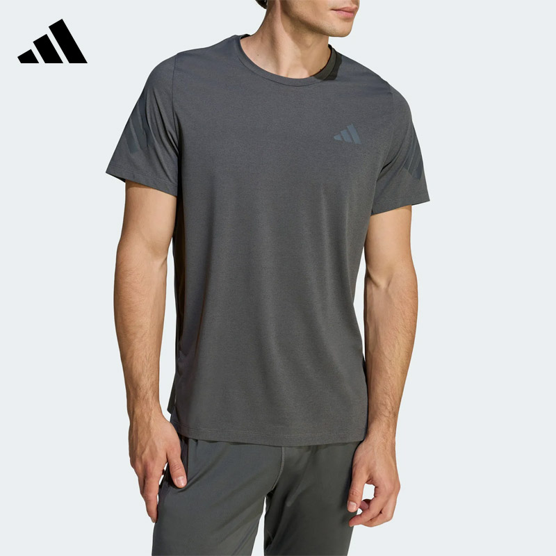 Adidas阿迪达斯男子跑步短袖ADI365/// T M运动休闲T恤上衣KS5039