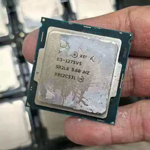 议价XeonCPU E3 1275v5 1151接口，四核八执行绪，带
