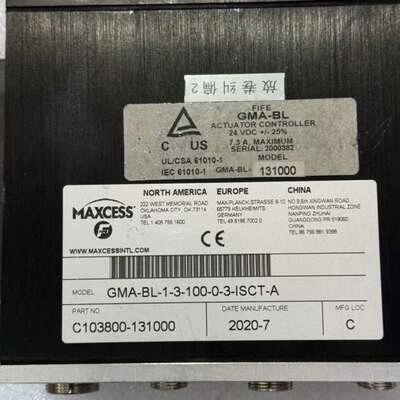 议价MAXCESS美塞斯纠偏控制器GMA-BL-1-3-100-议价