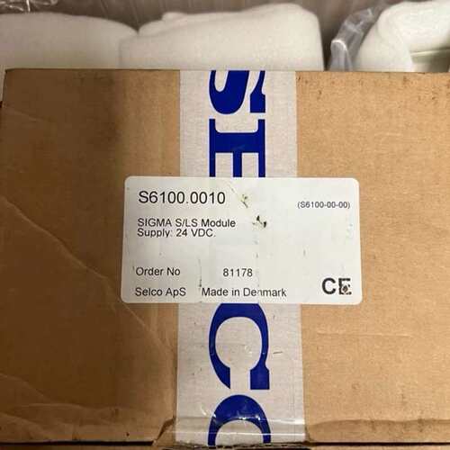 议价S6100.0010 IO模块 SIGMA S/模块 24VDC SELCO