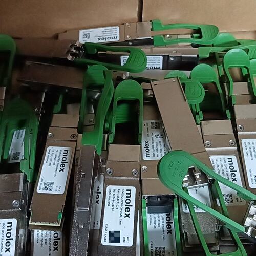 价Molex光模块QSFP28-100G-CWDM4QSFP28-100G-SR4QSFP28-100G-LR4