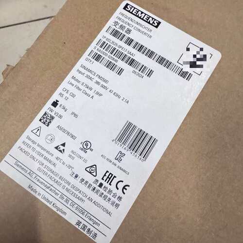 变频器6SL3525-0PE17-5AA16SL3525-0PE21-5AA16SL3525-0PE25-5AA1