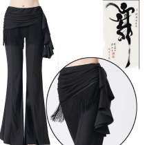 Arcadi square dance dress pants women's elastic dance clothing Latin dance practice performance mini speaker pants