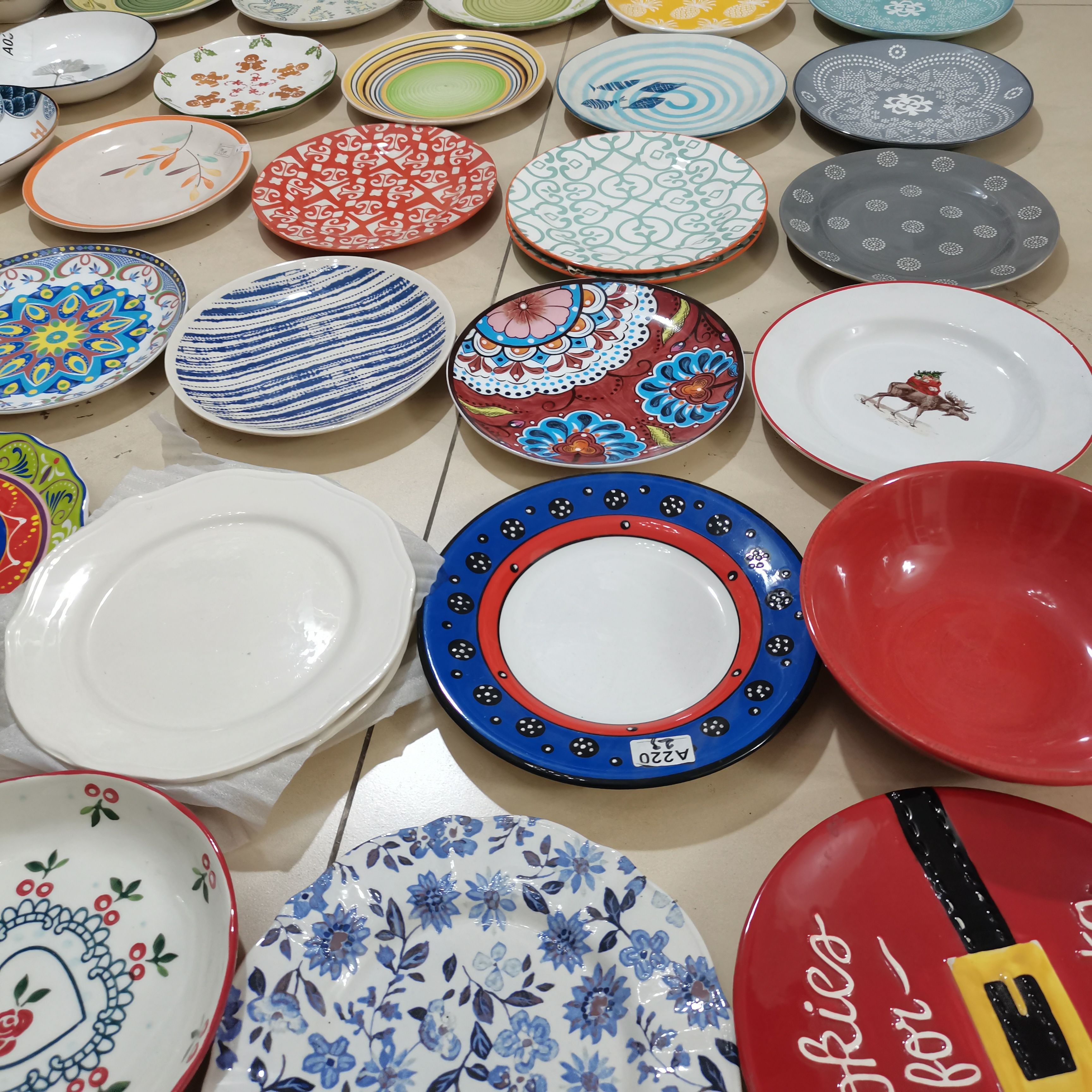 b-捡漏微瑕孤品外贸陶瓷餐具卡通田园风欧式日式牛排饭菜汤盘碗图片