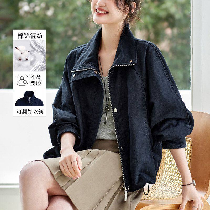 长袖时尚休闲夹克开衫春装小个子