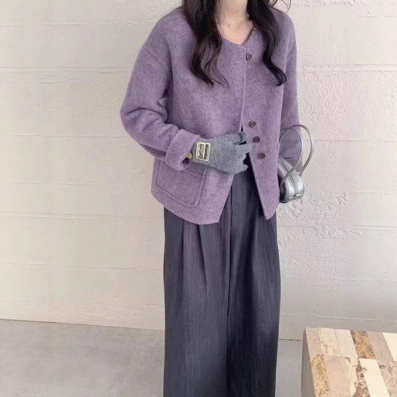 小香风短款女小个子新款气质韩系