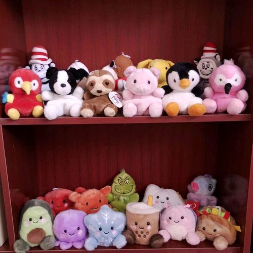 Aurora玩偶毛绒玩具豆袋狗牛油果