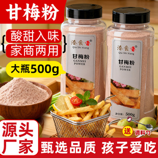 甘梅粉味撒料商用家用500g地瓜薯条鸡排专用调料梅干粉正宗梅子粉