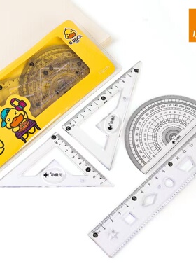 小鱼X1285几何软套尺15CM （套）