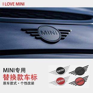 适用宝马MINI装 标COUNTRYMAN迷你字母标 饰车标F系列F54F55F60改装