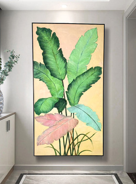 纯手绘油画家大业大肌理画