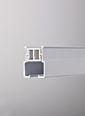 可弯曲窗帘杆阳台窗帘轨道顶装隔帘滑轨侧装U飘窗单双轨窗帘盒