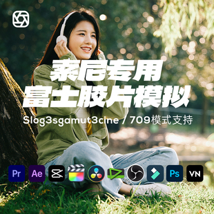负片cn滤镜人像正片调色预设直出lut 索尼仿富士胶片模拟合集经典