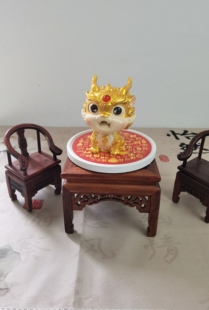 麒麟香插创意祥云线香底座中式禅意香道摆件招财镇宅香座托小摆件