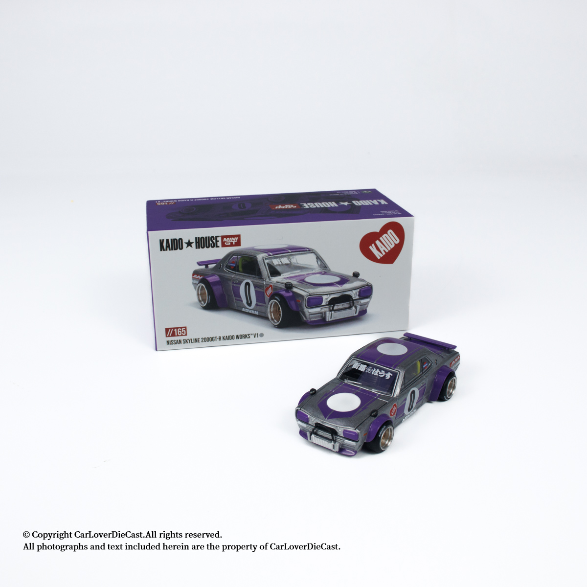 现货秒发1:64 Kaido House迷你GT日产天际线2000GT-R KPGC10车模
