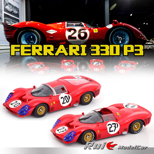 330 1966勒芒24H耐力赛车模型 Werk83法拉利Ferrari 特价