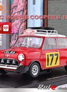 1:18 IXO迷你库伯BMC Morris Mini Cooper S 1967仿真汽车模型