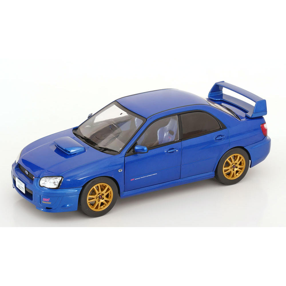 1:18索立德斯巴鲁Subaru翼豹Impreza  WRX STI 2003汽车模型